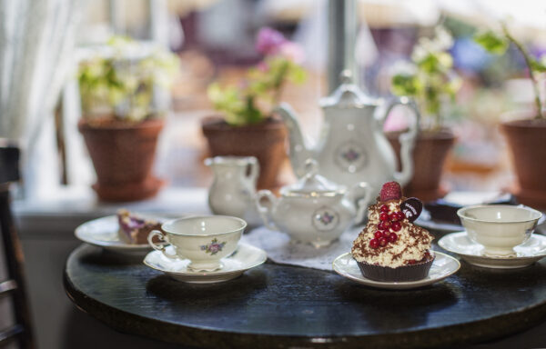 Fika på kafé Petissan Foto: Pernille Tofte