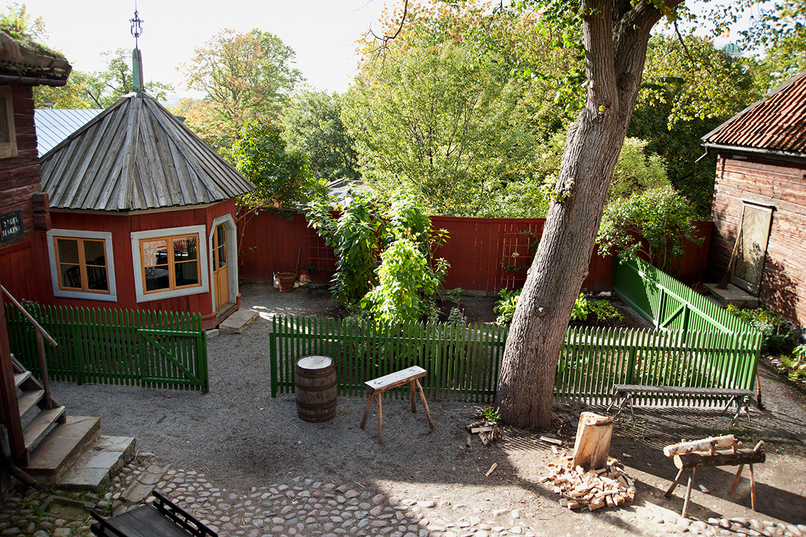 Boktryckeriets trädgård Foto: Marie Andersson