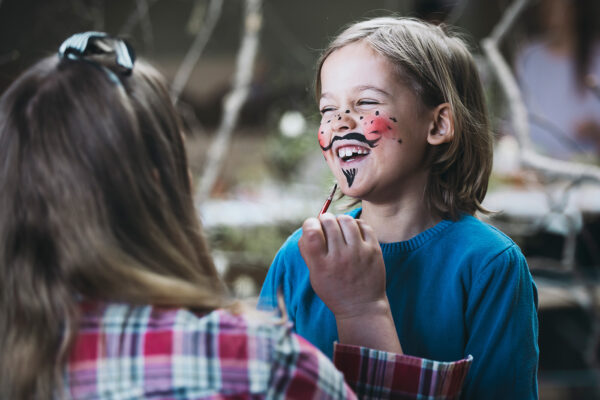 Ansiktsmålning på Skansen