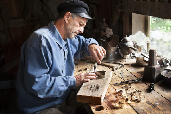Plåtslagare, Skansen Foto Marie Andersson