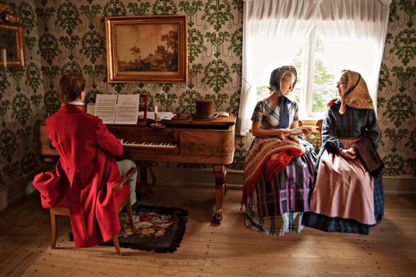 Boktryckarbostaden på Skansen