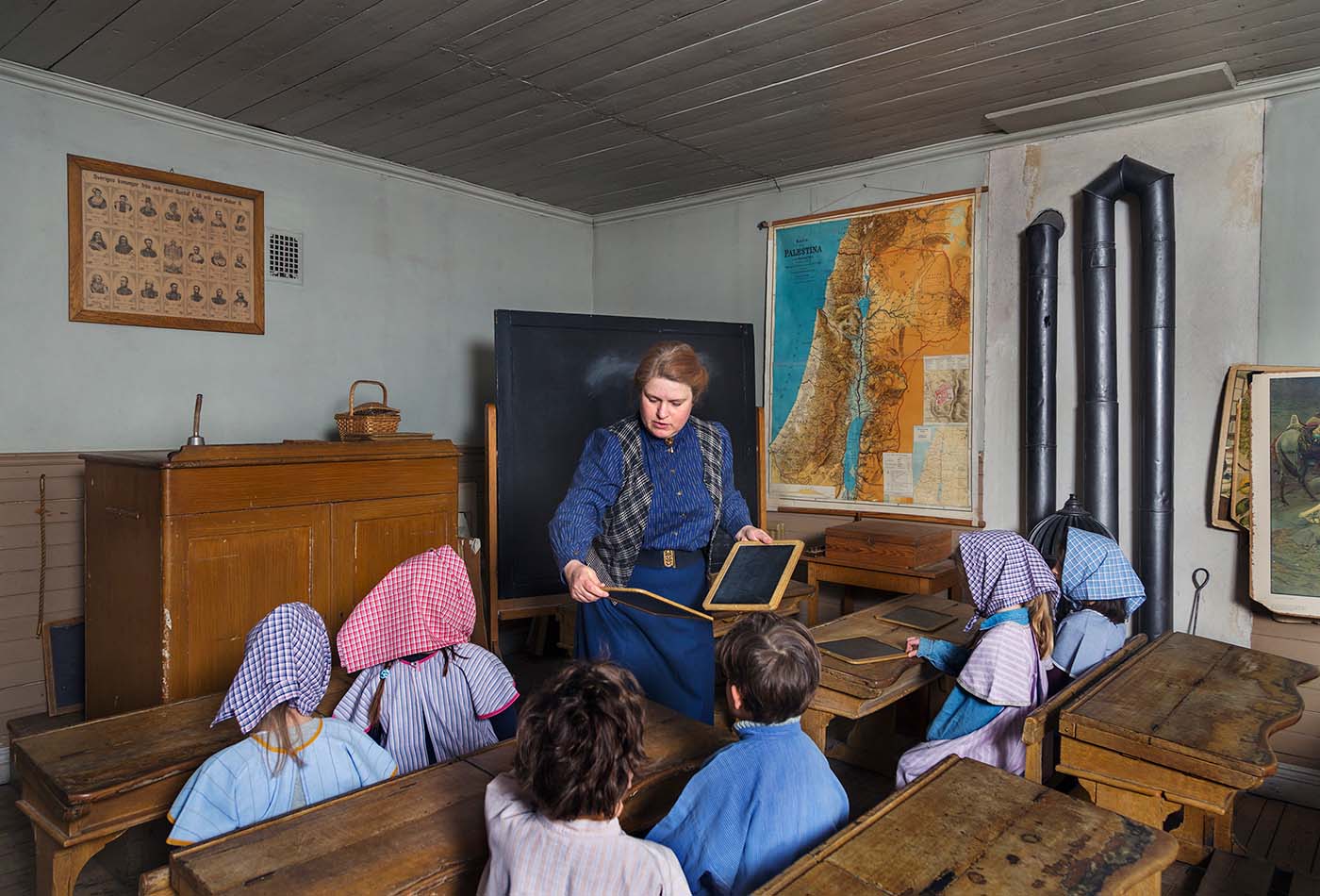 Skolvisning i Väla skola