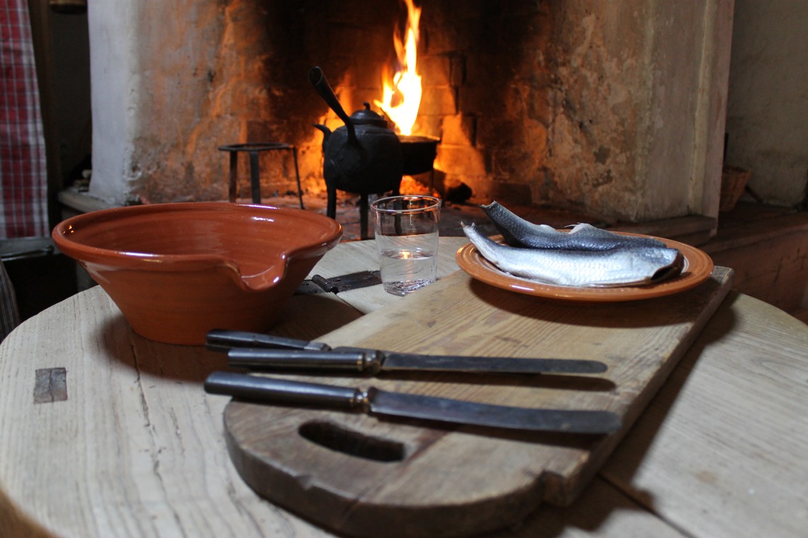 Långfredag i Oktorpsgården på Skansen