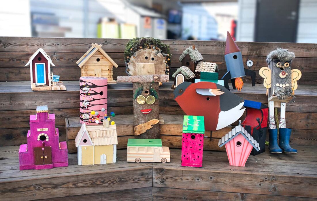 Årets finalister i SM i fågelholk 2023