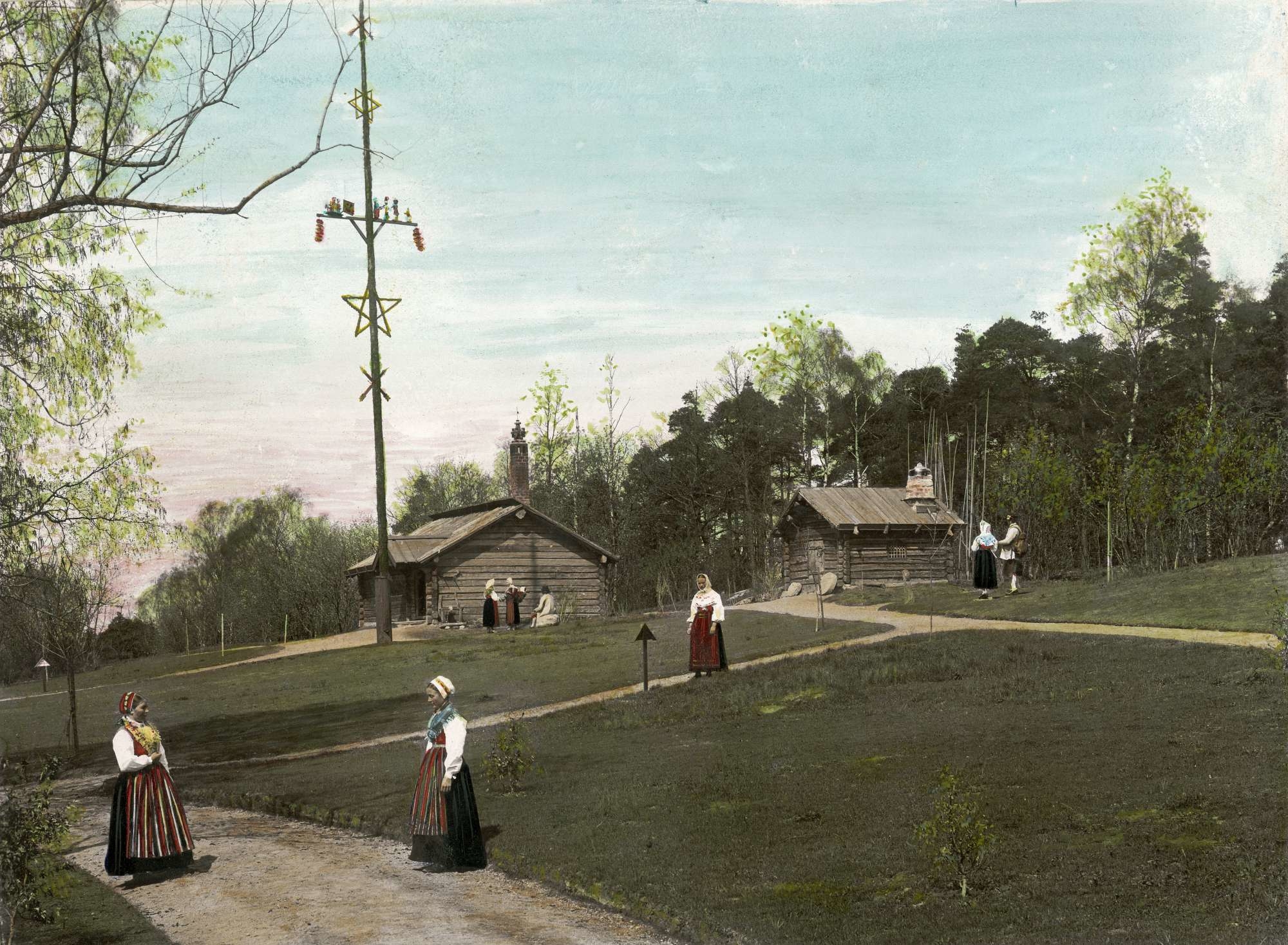 Moragården och Orsakullen på Skansen