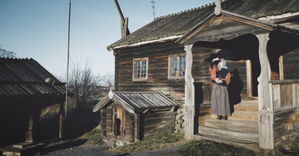 Älvrosgården på vintern
