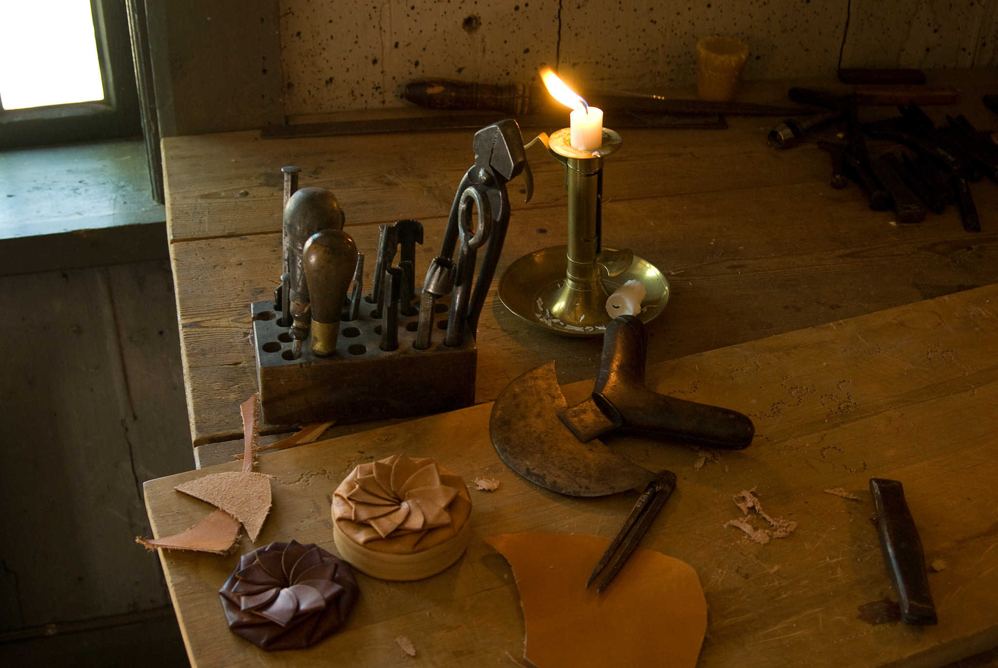 Verktyg i Sadelmakeriet
