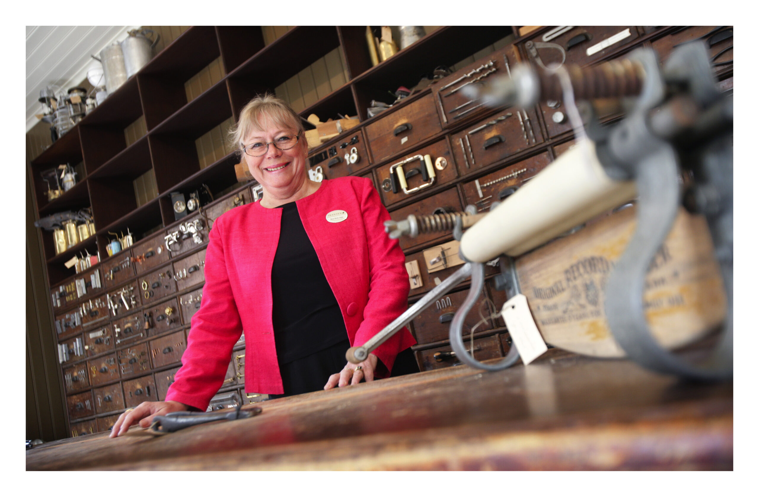 Anna-Greta Leijon fotograferad på Skansen. Foto: Fredrik Persson
