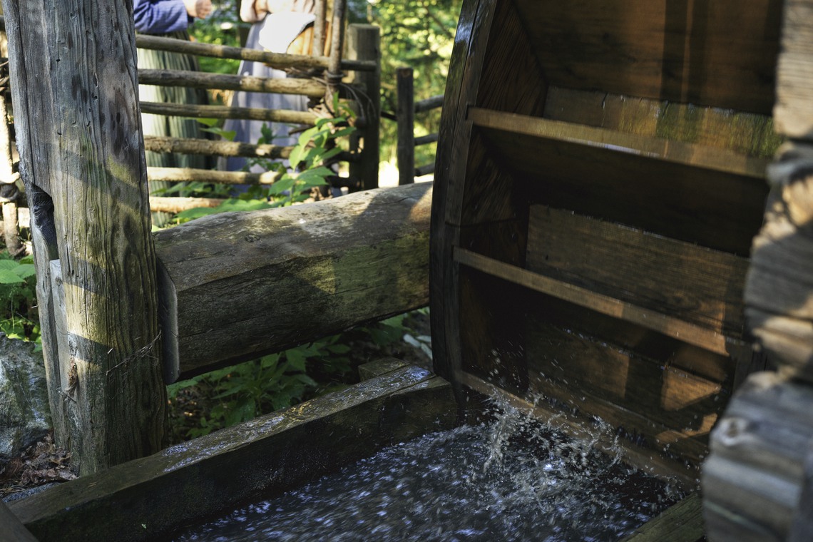 Linberedningsverket på Skansen. Foto: Alex Hinchcliffe / Xylem