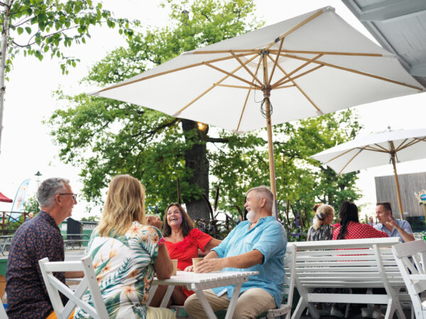 Fika vid Galejans dansbana