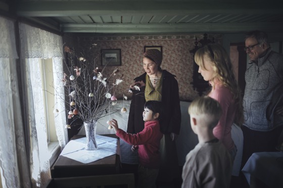 Holy Saturday in Skåne farmstead